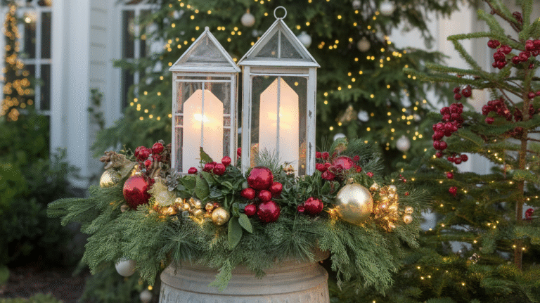 24 Christmas Decor Ideas for Garden