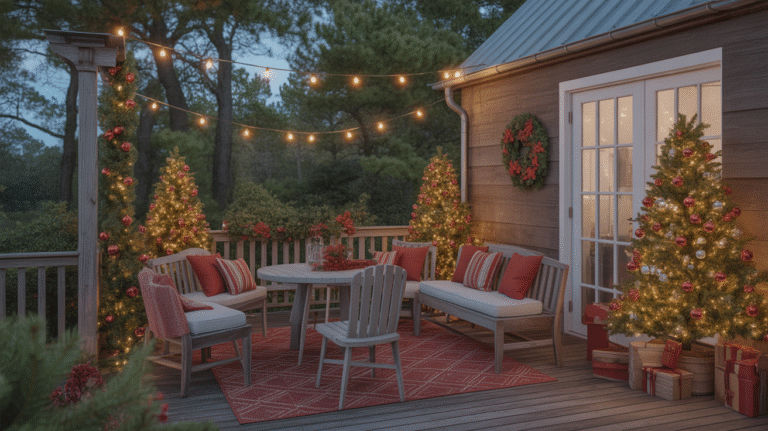 21 Christmas Decor Patio Ideas: Turn Your Outdoor Space Into a Festive Wonderland